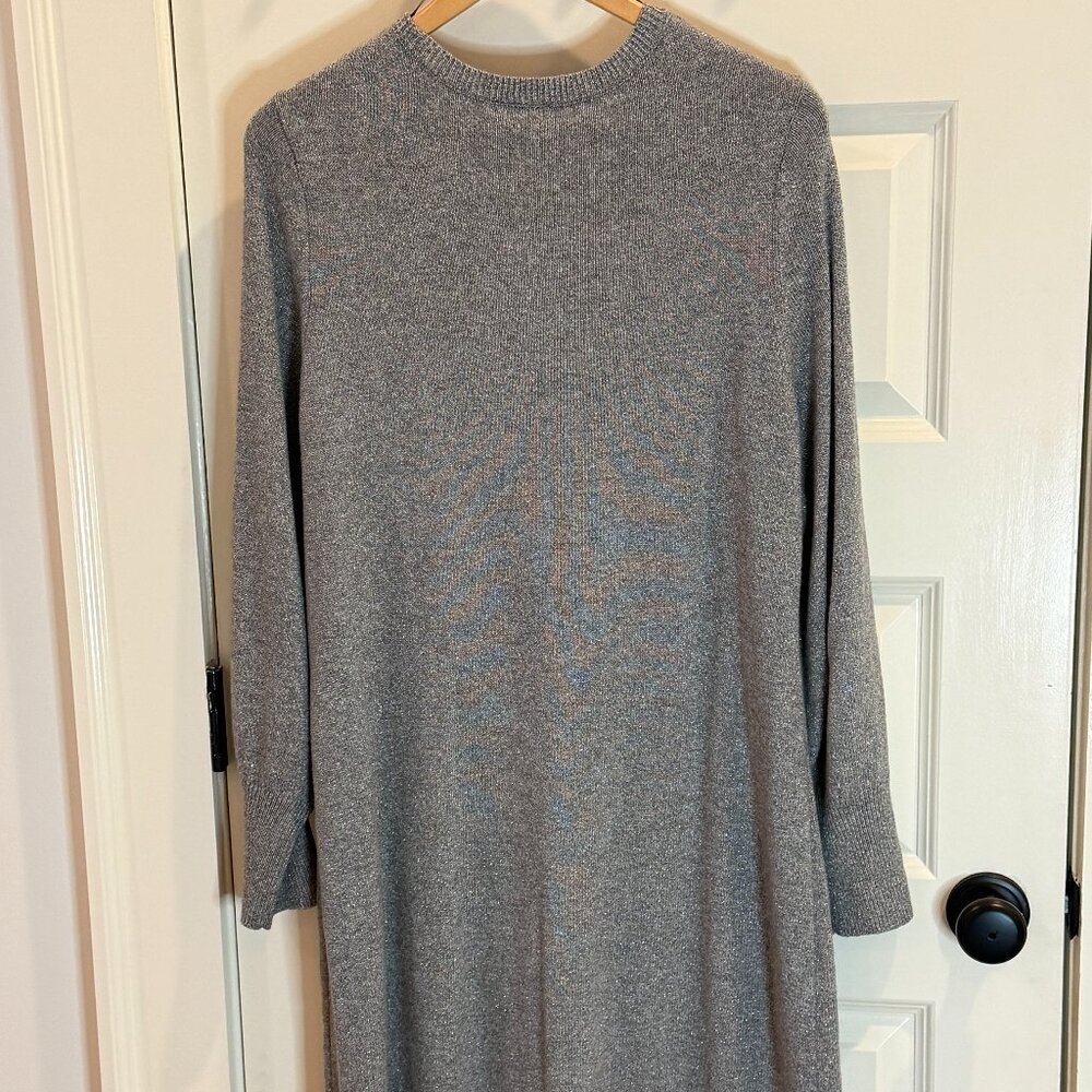 Talbots Gray Sweater Dress - XL - Picture 5 of 5